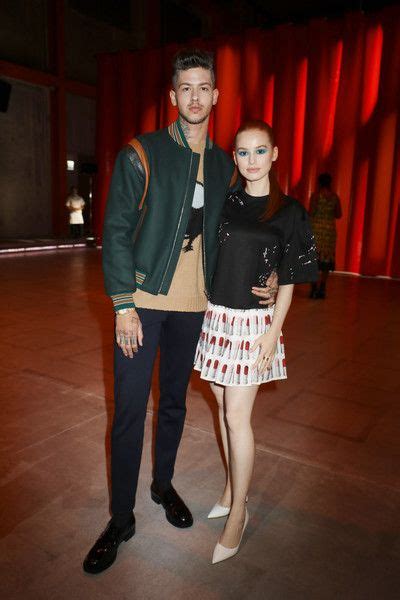 travis mills and madelaine prada fashion sho|Front Row at Prada RTW Spring 2019 .